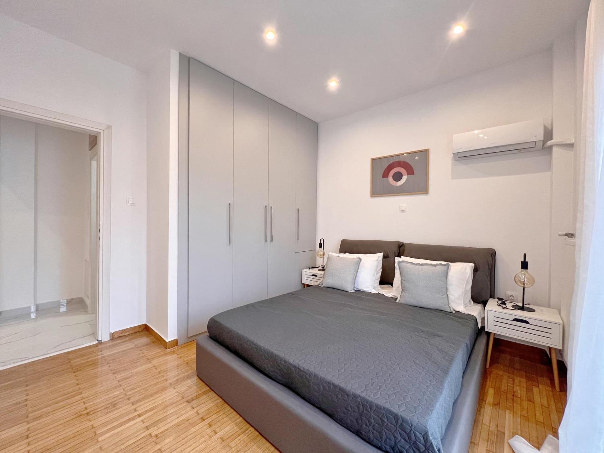 Wsd Piraeus Amazing Luxury Boutique 2Bd Apartment With Balcony Exteriör bild