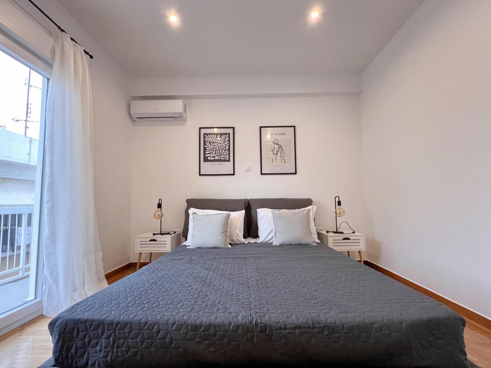 Wsd Piraeus Amazing Luxury Boutique 2Bd Apartment With Balcony Exteriör bild