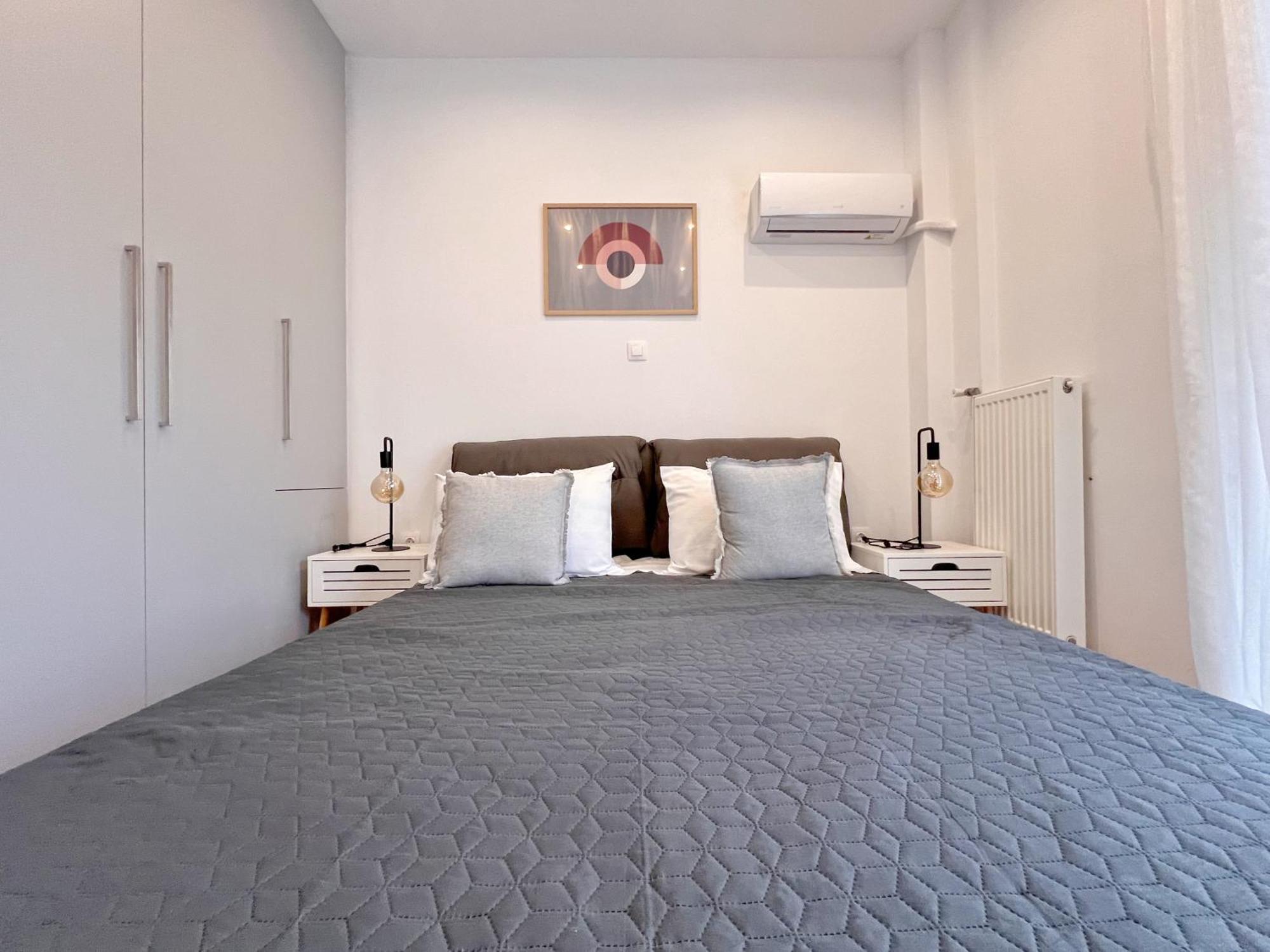 Wsd Piraeus Amazing Luxury Boutique 2Bd Apartment With Balcony Exteriör bild
