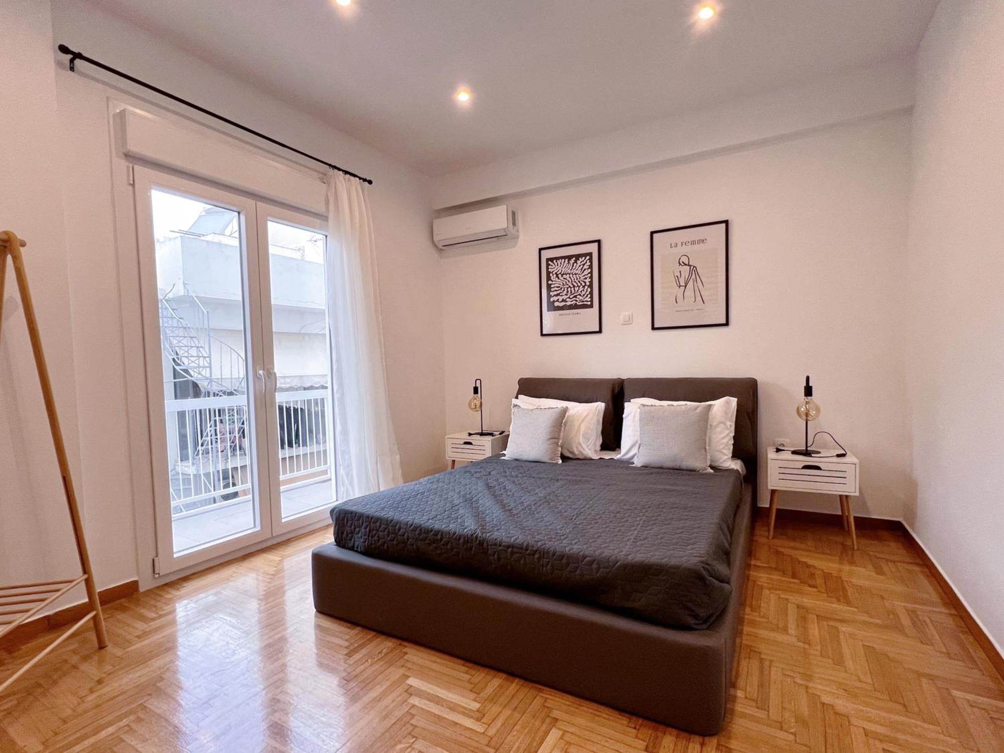 Wsd Piraeus Amazing Luxury Boutique 2Bd Apartment With Balcony Exteriör bild