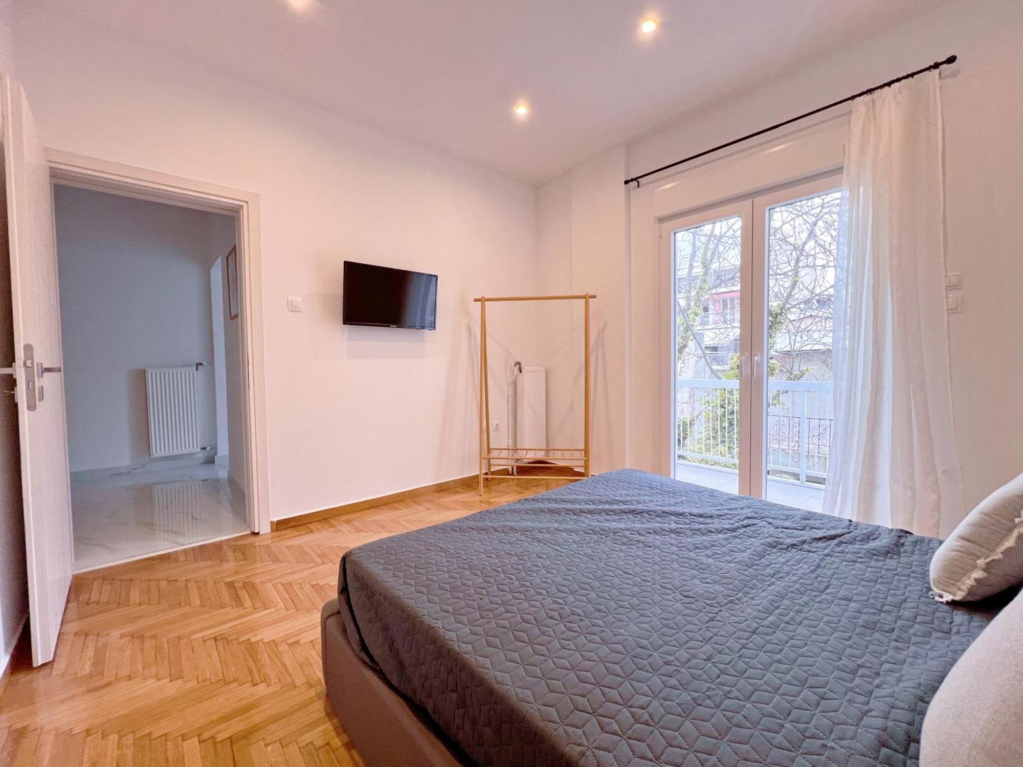 Wsd Piraeus Amazing Luxury Boutique 2Bd Apartment With Balcony Exteriör bild